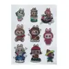 НАБІР НАКЛЕЙОК 3D STICKERS LABUBU 14