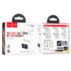 НАВУШНИКИ БЕЗДРОТОВІ HOCO EQ14 COOL COLOR TRUE WIRELESS BT HEADSET WITH TOUCH SCREEN, БІЛИЙ