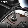 АВТОМОБІЛЬНИЙ ЗАРЯДНИЙ ПРИСТРІЙ HOCO Z53A VISION PD30W, QC3.0, TRANSPARENT, ЧОРНИЙ