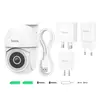 КАМЕРА ВІДЕОСПОСТЕРЕЖЕННЯ HOCO D2 OUTDOOR PTZ HD CAMERA, БІЛИЙ