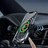 АВТОТРИМАЧ XO WX038 CAR WIRELESS CHARGING 15W HOLDER, ЧОРНИЙ