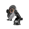 АВТОТРИМАЧ XO WX038 CAR WIRELESS CHARGING 15W HOLDER, ЧОРНИЙ