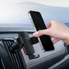 АВТОТРИМАЧ BASEUS METAL AGE GRAVITY CAR MOUNT AIR OUTLET VERSION, ЧОРНИЙ SUJS000001