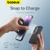 ЗОВНІШНІЙ АКУМУЛЯТОР POWER BANK BASEUS MAGNETIC MINI WIRELESS FAST CHARGE 5 000MAH 20W, ЧОРНИЙ P10022107113-00