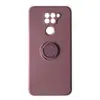 MR4_142918 Чохол ring case для redmi note 9 cherry пурпуровий 