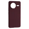 MR4_142867 Чохол silicone case luxury для xiaomi poco f7 pro, f7 ultra marsala 