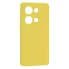 ЧОХОЛ SILICONE CASE LUXURY ДЛЯ REDMI NOTE 14S ЖОВТИЙ