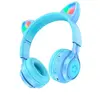 MR4_143057 Навушники накладні hoco w39 cat ear kids bt headphoness синій (деф. пак) 