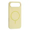 MR4_143265 Чохол silicone case with magsafe для iphone 17 air custard 
