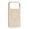 MR4_143267 Чохол silicone case with magsafe для iphone 17 pro antique, білий 