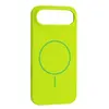 MR4_143268 Чохол silicone case with magsafe для iphone 17 air emerald зелений 