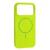 MR4_143281 Чохол silicone case with magsafe для iphone 17 pro max emerald зелений 