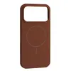 MR4_143279 Чохол silicone case with magsafe для iphone 17 pro new brown 