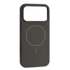 MR4_143286 Чохол silicone case with magsafe для iphone 17 pro charcoal, сірий, чорний 