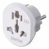 МЕРЕЖИВНИЙ ПЕРЕХІДНИК TRAVEL ADAPTOR MERKAN EU, БІЛИЙ