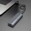 КОРПУС ДЛЯ ЗОВНІШНЬОГО SSD ДИСКУ HOCO HB47 M.2 SSD ENCLOSURE (USB-A3.1, 6GBPS), СІРИЙ