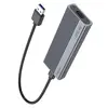 КОРПУС ДЛЯ ЗОВНІШНЬОГО SSD ДИСКУ HOCO HB47 M.2 SSD ENCLOSURE (USB-A3.1, 6GBPS), СІРИЙ