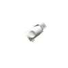 ПЕРЕХІДНИК OTG HOCO UA10 MICRO-USB ADAPTER, СІРИЙ-NICKEL