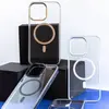 ЧОХОЛ DULERO METAL CLEAR MAGSAFE CASE ДЛЯ IPHONE 16 PRO MAX, СІРИЙ