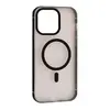 ЧОХОЛ DULERO METAL CLEAR MAGSAFE CASE ДЛЯ IPHONE 16 PRO MAX, СІРИЙ