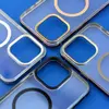 ЧОХОЛ DULERO METAL CLEAR MAGSAFE CASE ДЛЯ IPHONE 16 PRO MAX, СІРИЙ