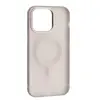 MR4_143618 Чохол dulero metal clear magsafe case для iphone 15 pro max, сірий 