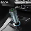 АВТОМОБІЛЬНИЙ ЗАРЯДНИЙ ПРИСТРІЙ HOCO Z49A LEVEL SINGLE PORT QC3.0 CAR CHARGER METAL, СІРИЙ