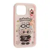 ЧОХОЛ LABUBU (З БРЕЛКОМ) ДЛЯ IPHONE 13, 14 РОЖЕВИЙ