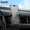 АВТОТРИМАЧ HOCO H64 GAMBLE ONE-BUTTON CAR HOLDER (AIR OUTLET), ЧОРНИЙ