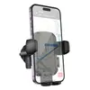 АВТОТРИМАЧ HOCO H64 GAMBLE ONE-BUTTON CAR HOLDER (AIR OUTLET), ЧОРНИЙ