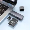 КАРТРИДЕР HOCO HB45 SPIRIT 2IN1 USB 2.0 CARD READER, СІРИЙ