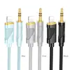 АДАПТЕР АУДІО HOCO UPA30 FRIEND DIGITAL AUDIO CONVERSION CABLE LIGHTNING 1M, СІРИЙ