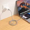 КАБЕЛЬ HOCO X107 FAVOR CHARGING DATA CABLE LIGHTNING 2,4A, 1M, СІРИЙ