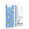 КАБЕЛЬ HOCO X107 FAVOR CHARGING DATA CABLE TYPE-C 3A, 1M, СІРИЙ