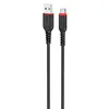 КАБЕЛЬ HOCO X59 VICTORY CHARGING DATA ДЛЯ TYPE-C 3A, 1M, ЧОРНИЙ