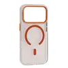 ЧОХОЛ SILVER SHIELD MAGSAFE ДЛЯ IPHONE 17 PRO MAX TRANSPARENT ПОМАРАНЧЕВИЙ