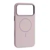 ЧОХОЛ LIQUID SILICONE CASE METAL CAMERA MAGSAFE ДЛЯ IPHONE 17 PRO MAX MORANDI ПУРПУРОВИЙ