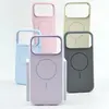 ЧОХОЛ LIQUID SILICONE CASE METAL CAMERA MAGSAFE ДЛЯ IPHONE 17 PRO MAX MORANDI ПУРПУРОВИЙ