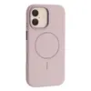 ЧОХОЛ LIQUID SILICONE CASE METAL CAMERA MAGSAFE ДЛЯ IPHONE 17 MORANDI ПУРПУРОВИЙ