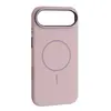 MR4_144124 Чохол liquid silicone case metal camera magsafe для iphone 17 air morandi пурпуровий 