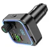 АВТОМОБІЛЬНИЙ ЗАРЯДНИЙ ПРИСТРІЙ МОДУЛЯТОР BOROFONE BC53 HIGHWAY PD20W, QC3.0, ЧОРНИЙ