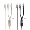 КАБЕЛЬ PD HOCO U139 C TO TYPE-C TO TYPE-C 100W FAST CHARGING DATA CABLE 1.2M, ЧОРНИЙ