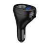 АВТОМОБІЛЬНИЙ ЗАРЯДНИЙ ПРИСТРІЙ HOCO Z61 CORRECT THREE-PORT CIGARETTE LIGHTER CAR CHARGER, ЧОРНИЙ