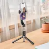 СЕЛФІ-ПАЛИЦЯ ТРИПОД HOCO K20 PRIOR LIVE BROADCAST HOLDER, ЧОРНИЙ
