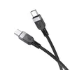 КАБЕЛЬ PD HOCO X109 ENERGY 60W SILICONE CHARGING DATA CABLE TYPE-C TO TYPE-C 60W, 3M, ЧОРНИЙ
