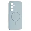 MR4_144483 Чохол silicone case luxury magsafe для samsung s24 fe sky синій 