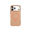 MR4_144942 Чохол rock inshare matte magnetic (metal lens frame) для iphone 17 pro max помаранчевий 