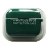 MR4_144590 Чохол для airpods pro 3 silicone case, microfiber dark зелений 
