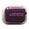 MR4_144593 Чохол для airpods pro 3 silicone case, microfiber пурпуровий 