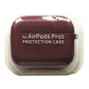 MR4_144609 Чохол для airpods pro 3 silicone case, microfiber marsala 